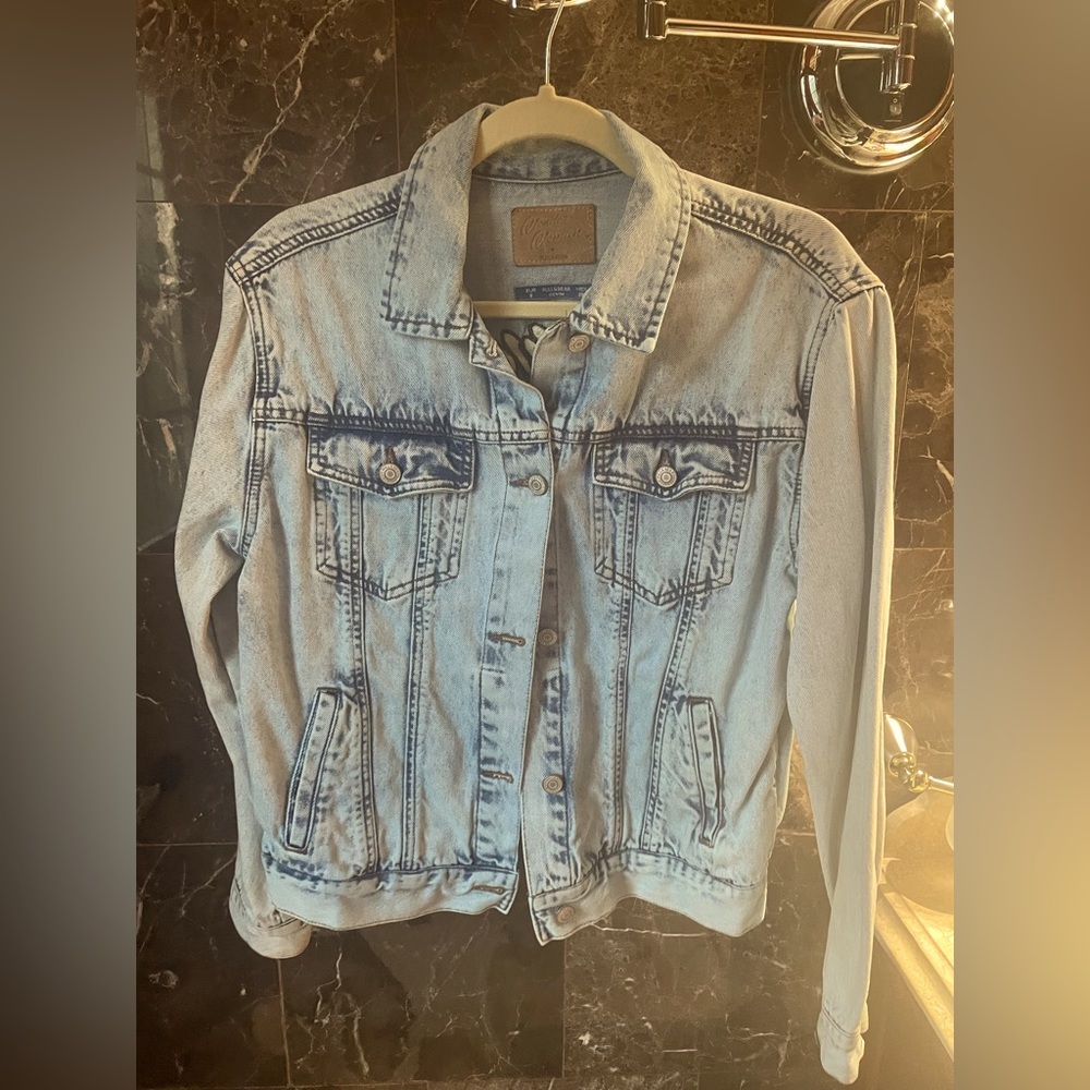 Pull and Bear Vintage Wonder Woman Jean Jacket Size S
